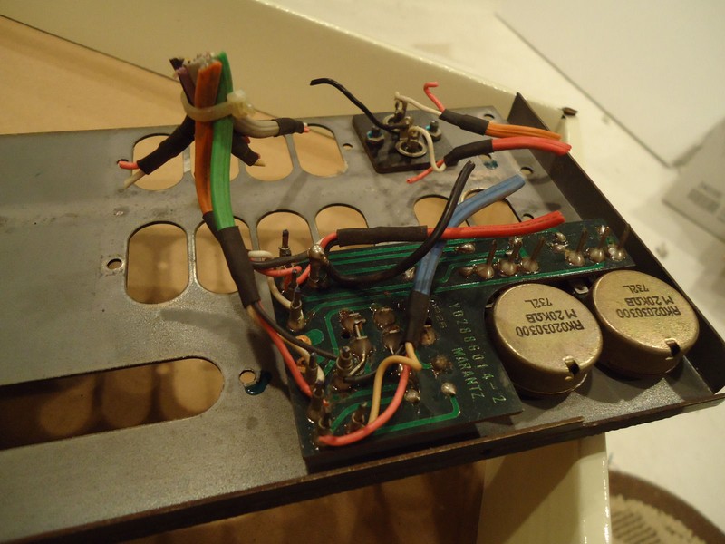 Marantz 4230 Quadrophonic Receiver Parting Out Rear Panel With AC Outlets gallery