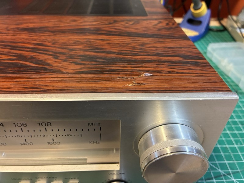 CONCEPT 2.5 Vintage 70's AM/FM Stereo Receiver w/Wood Case Japan Serviced gallery