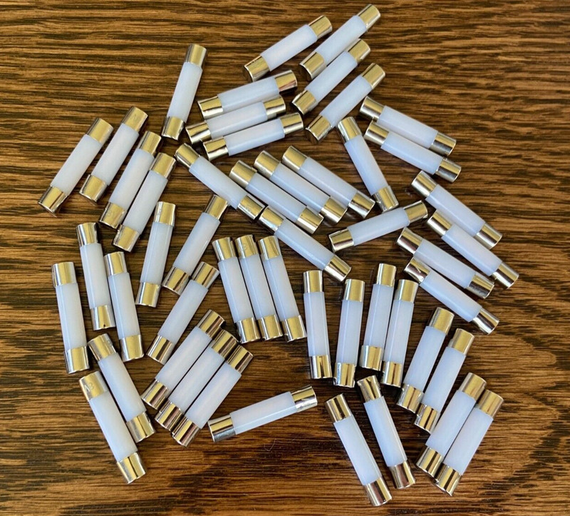 50 New Cool White 8V Fuse Lamp LED Light Bulbs Marantz 360-DEGREE No Hot Spots!