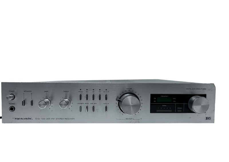 Realistic STA-720 Vintage Stereo Receiver Tested Working Phono Japan gallery