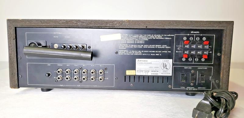 Vintage TESTED- MITSUBISHI DA-R10 STEREO RECEIVER-JAPAN -CLEANED | WORKS gallery