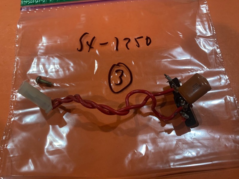 Pioneer SX-1250 Stereo Receiver Parting Out – Molex Connector Assembly