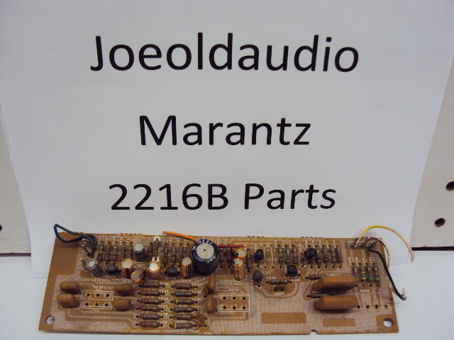 Marantz 2216B Tone Control Board Tested. Parting Out Entire 2216B Read All Below