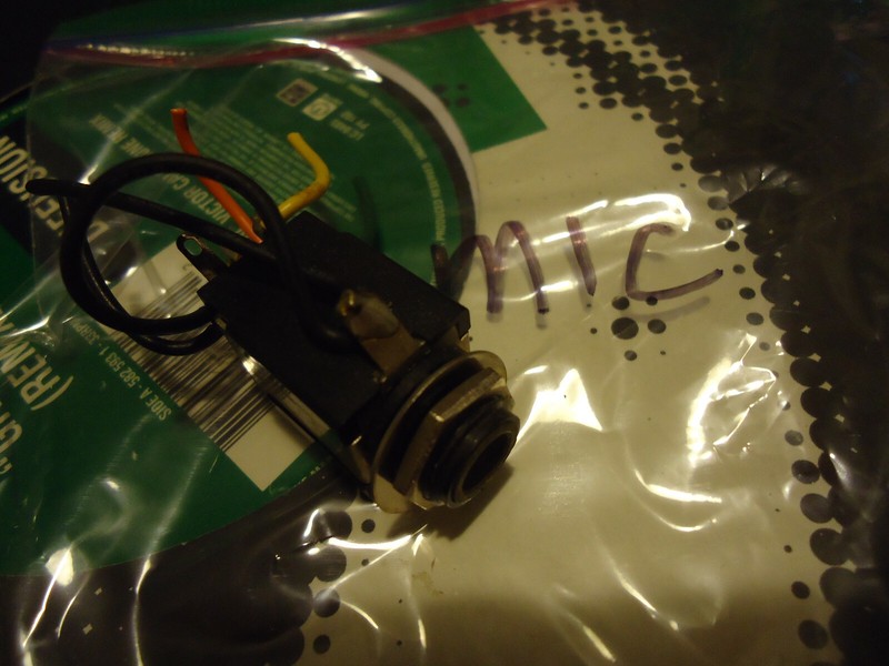 Sansui QRX-9001 Quad Receiver Parting Out MIC Jack