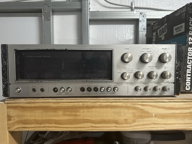 VINTAGE KENWOOD KR-9940 4-CHANNEL AMPLIFIER Amp