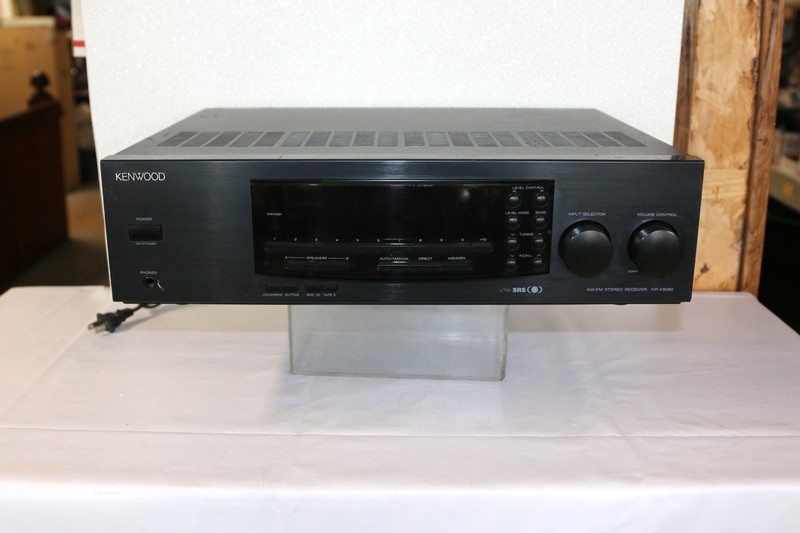 Kenwood KR-A5080 Stereo Receiver AM/FM TESTED – Vintage – No Remote