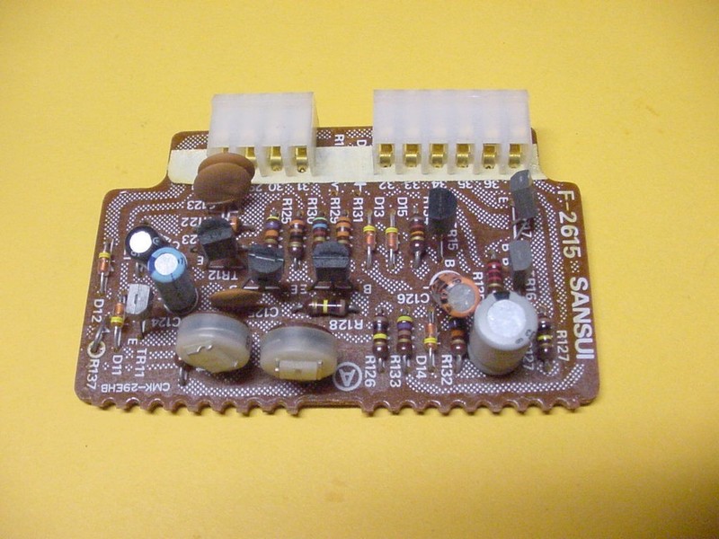 SANSUI 7070 AM/FM RECEIVER F-2615 FM MUTING PLUG-IN CIRCUIT BOARD