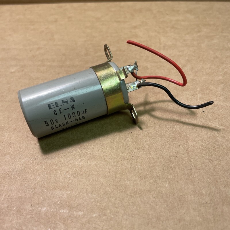 Sansui 5000 A/X Genuine Parts: Capacitor 50v 1000uF