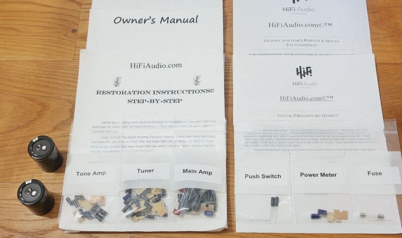 Marantz SR-1000 rebuild restoration recap service capacitor kit fix repair gallery