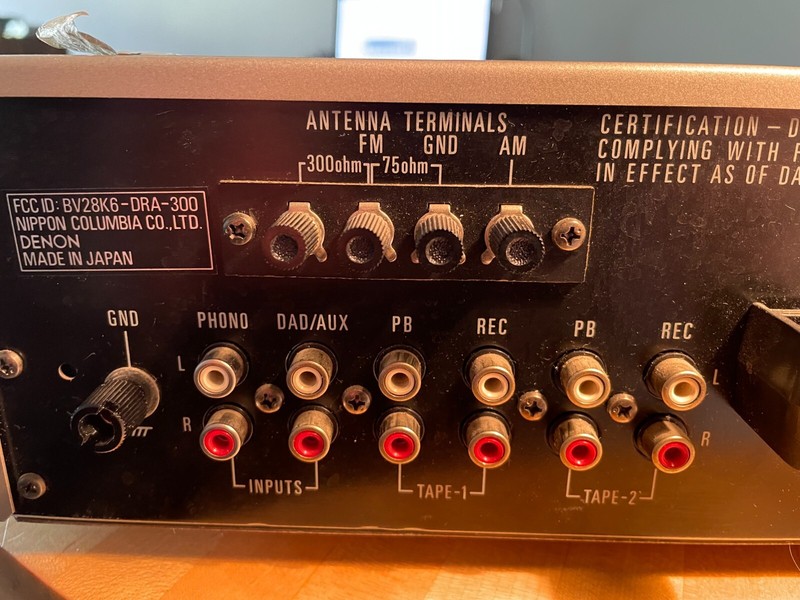 Denon DRA-300 AM FM Tuner Stereo Receiver Amplifier, Great Condition gallery