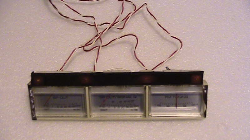 Yamaha CR-2020 Meter assembly with new LEDs