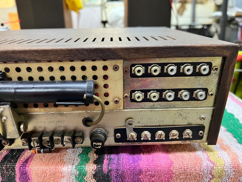 LAFAYETTE LR-500T AM / FM Solid State Receiver Tested Works Box & Manual 1968 gallery