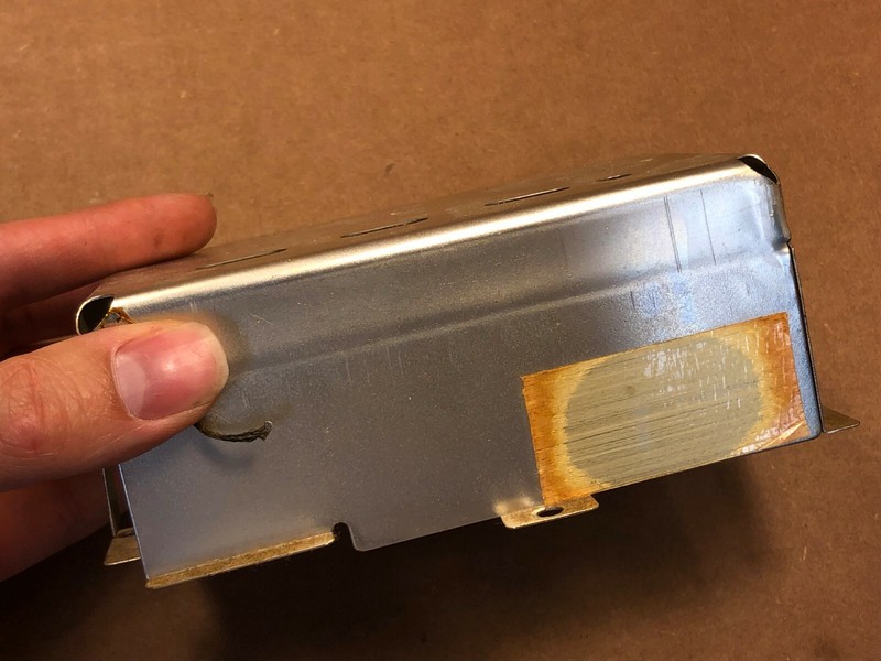 Sony STR-7065 INTERNAL METAL COVER for tuning capacitor - Receiver Part STR-7055 gallery