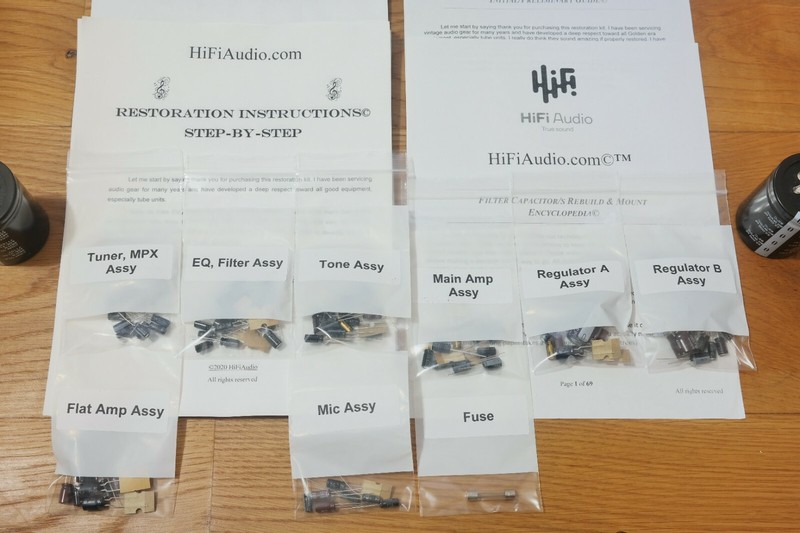 Nikko NR-1415 rebuild restoration recap service kit fix repair gallery