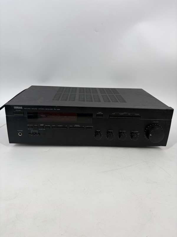 Yamaha RX-385 Natural Sound Stereo Receiver Black AS-IS Untested