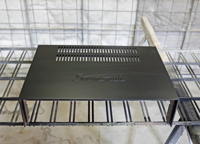 Sansui G8000/G9000 Custom Made Cabinet “Industrial Black”