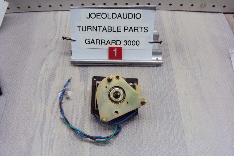 Garrard Model 3000 Original Turntable Motor. Tested Parting Out Entire 3000