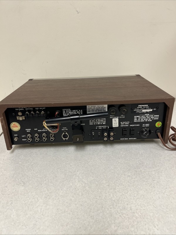 Vintage Pioneer SX-424, 12W AM/FM Stereo Receiver, Nice Shape. gallery