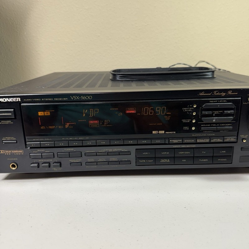 Pioneer VSX-5600 Dolby Surround Stereo Receiver With Remote Tested And Working gallery