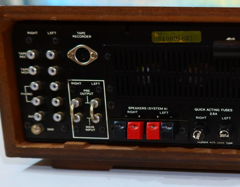 Sansui 2000A AM/FM Stereo Tuner Amplifier with original box and schematics gallery