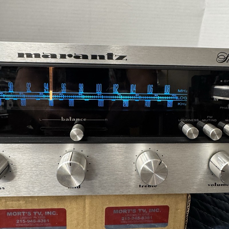 MARANTZ 2220B VINTAGE AM/FM STEREO RECEIVER - SERVICED - CLEANED - TESTED gallery