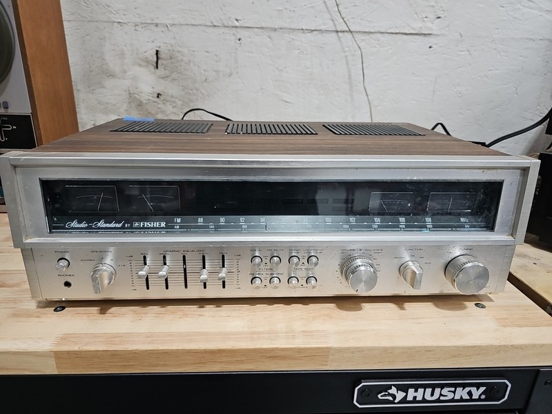 Vintage 1970’s Fisher RS-2007 AM/FM Stereo Receiver ~ 75WPC into 8Ω (stereo)