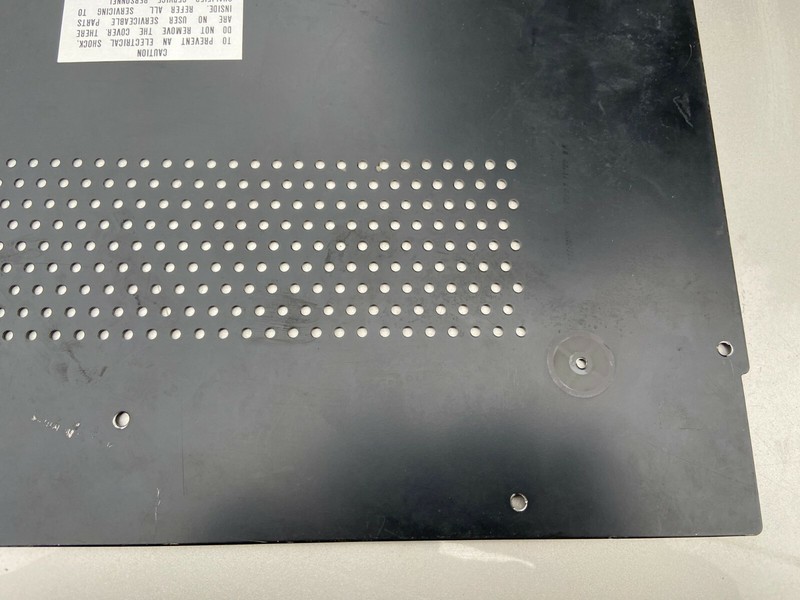 Pioneer SX-450 SX-550 METAL BOTTOM COVER - Great Condition Vintage Part gallery