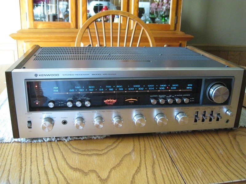 🇺🇸 😃 🎶 🔥 vintage kenwood kr-9400 receiver