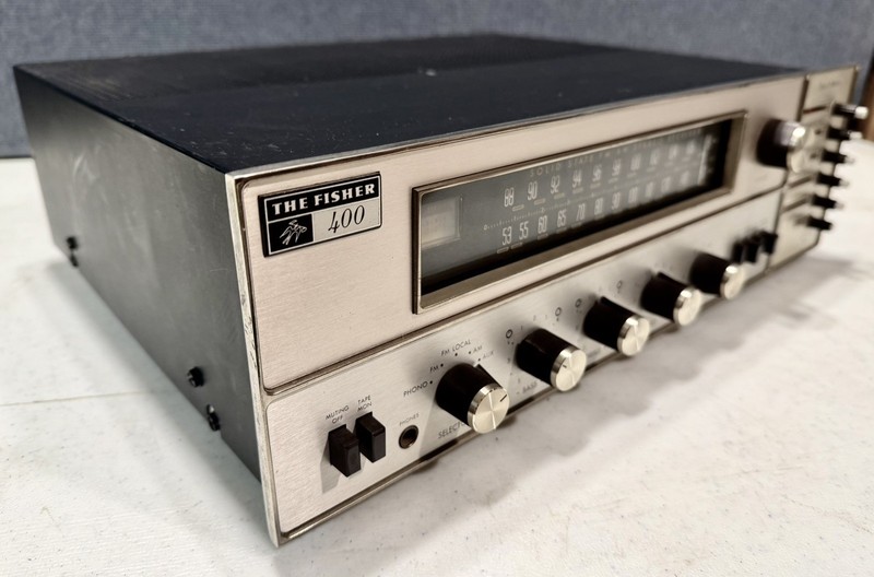 The Fisher 400-T Stereophonic AM-FM Receiver Tested works great