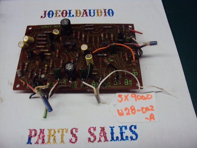 Pioneer SX-9000 Reverb Amp Board W28-002A. Read More Below. Parting Out SX-9000.