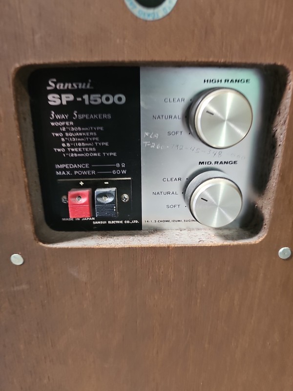 Sansui 5000A Stereo Receiver & Sansui SP1500 Speakers Excellent Condition gallery