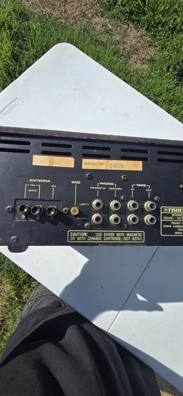 VTG Fisher Stereo Receiver Model 143-92513800 gallery