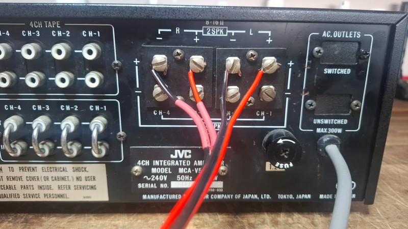 Vintage Classic JVC MCA-V5E Black (JVC 4VN-550) Made in Japan repaired, rebuilt, gallery