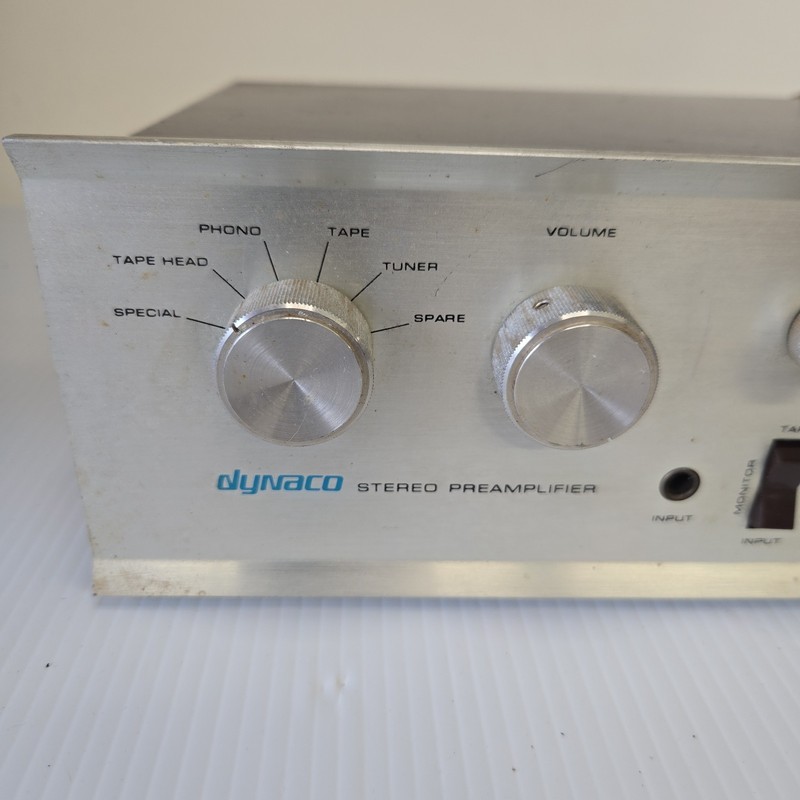 Vintage Dynaco PAT-4 Solid State Stereo Preamplifier Preamp Works gallery