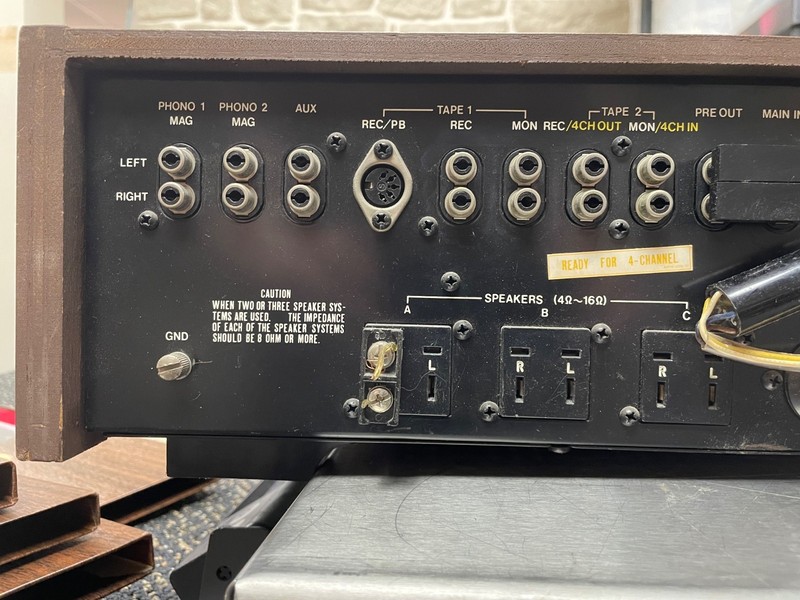 Vtg 70s Pioneer Stereo Receiver Model SX-727. Tested. gallery