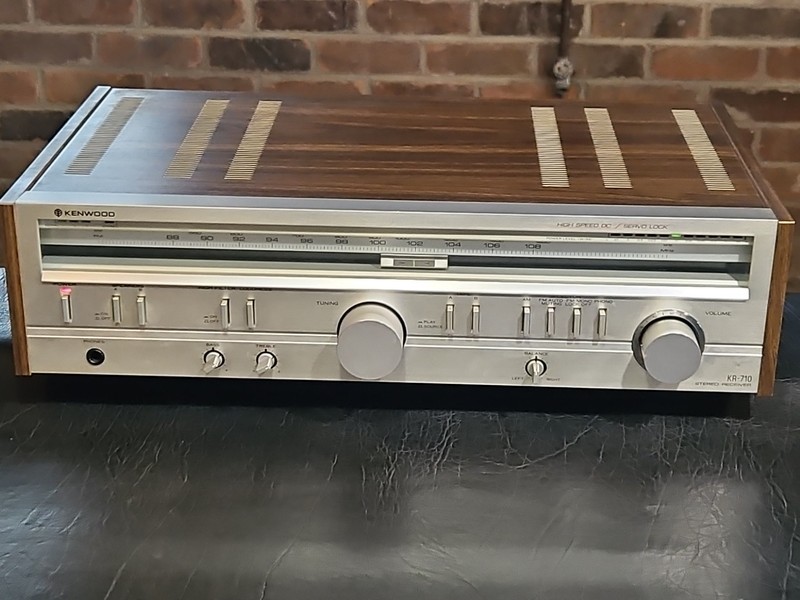 **SEE VIDEO** Kenwood KR-710 Stereo Receiver High-Speed DC Servo AM/FM gallery