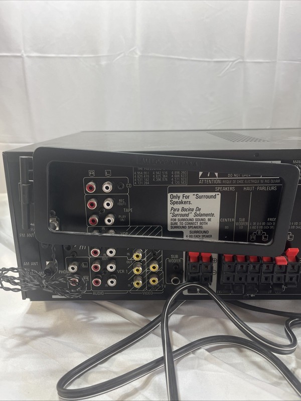 TECHNICS SA-EX600 Surround Sound Receiver With Remote And Power Cord. NICE! gallery