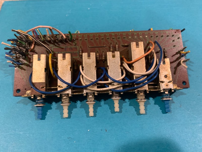 Pioneer SX-939 Stereo Receiver – AWS-069-0 Switch Circuit Assembly (Function)