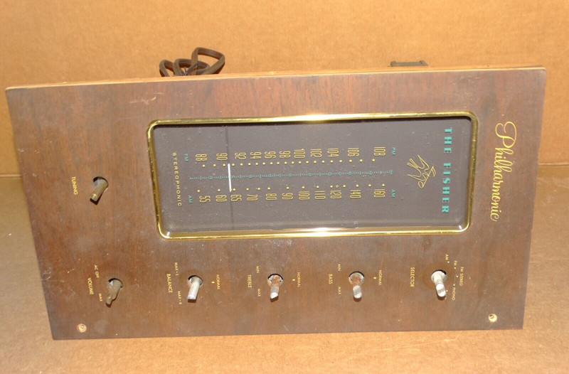 Fisher “The Fisher 280-T” Tube Stereo AmFm Receiver*Console Pull*Phono Stage