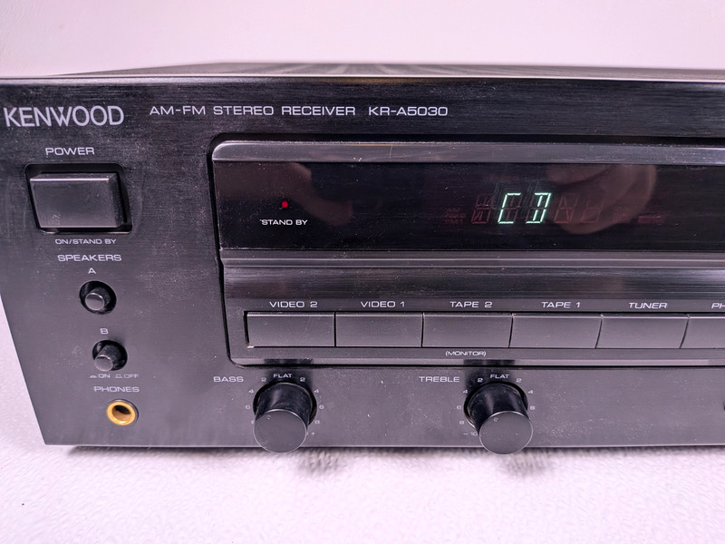 Vintage Kenwood KR-A5030 AM/FM Stereo Receiver Fully Tested w/ Remote NICE gallery