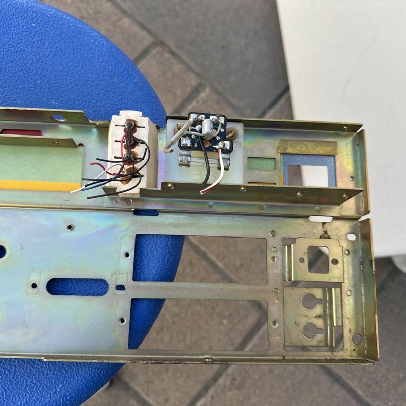 Sansui QRX 3500. Front Glass Dial Plate. Nice! gallery