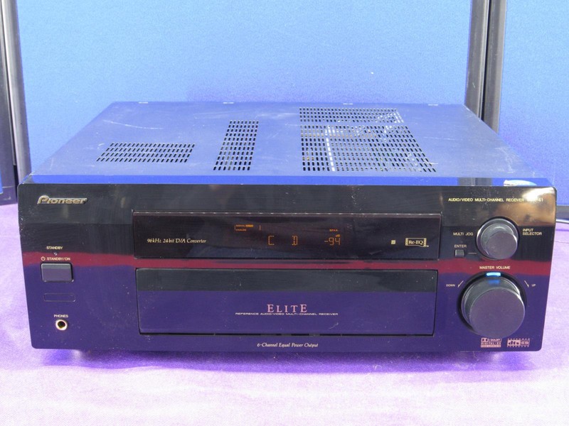 Pioneer Elite VSX-41 6-Channel Re-EQ DTS Surround Sound Home Theater Receiver