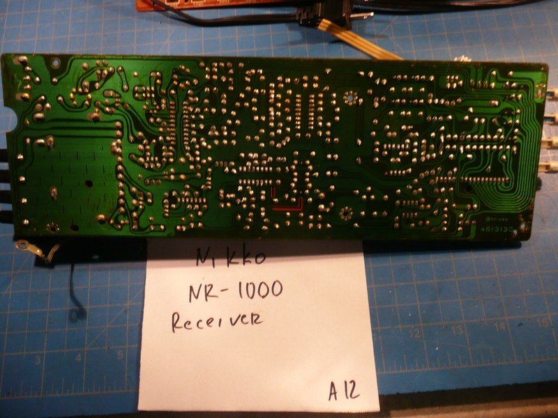 Nikko NR-1000 Receiver Replacement Parts Circuit Board Part # 4613130 gallery