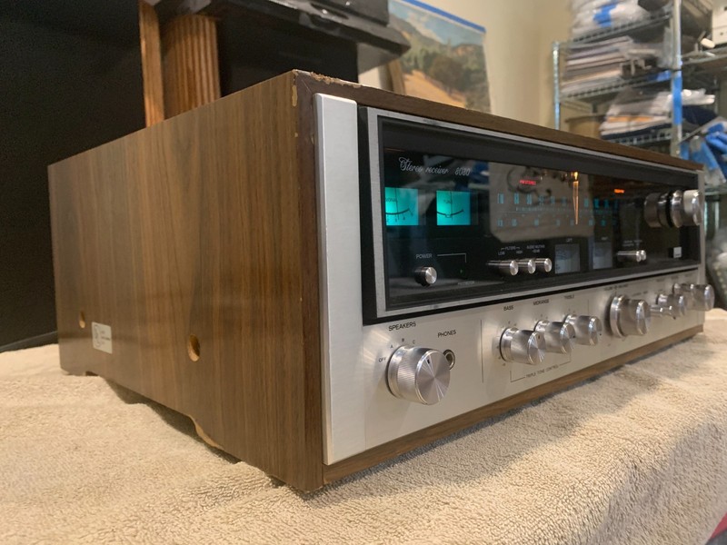 Gorgeous Very Clean Sansui 8080 Vintage Stereo with Paperwork Working Well gallery