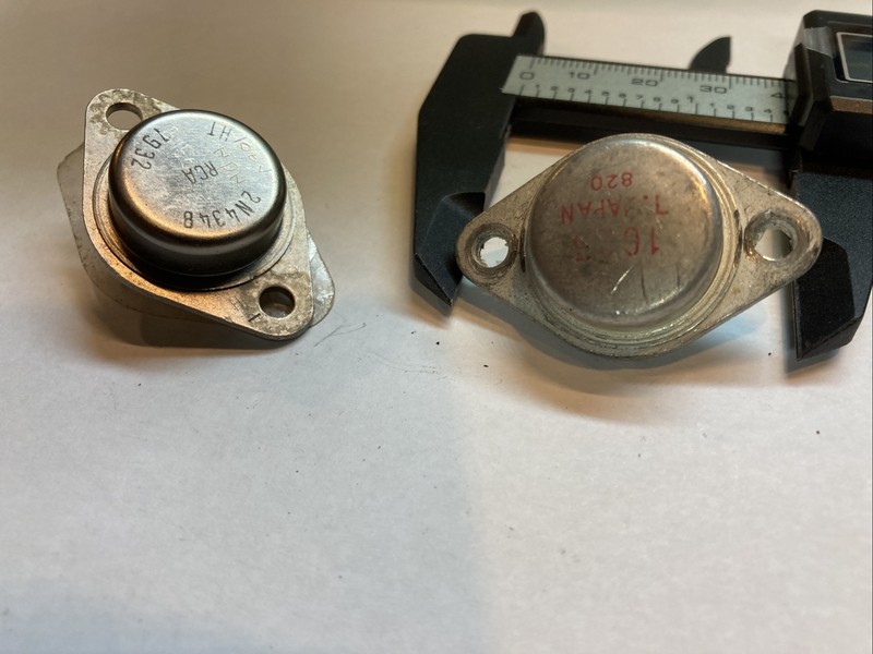 Fisher 440 Solid State Receiver Power transistors Pair gallery