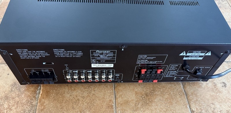 Pioneer SX-255R AM/FM Stereo Receiver Phono Amplifier No Remote Tested Read gallery