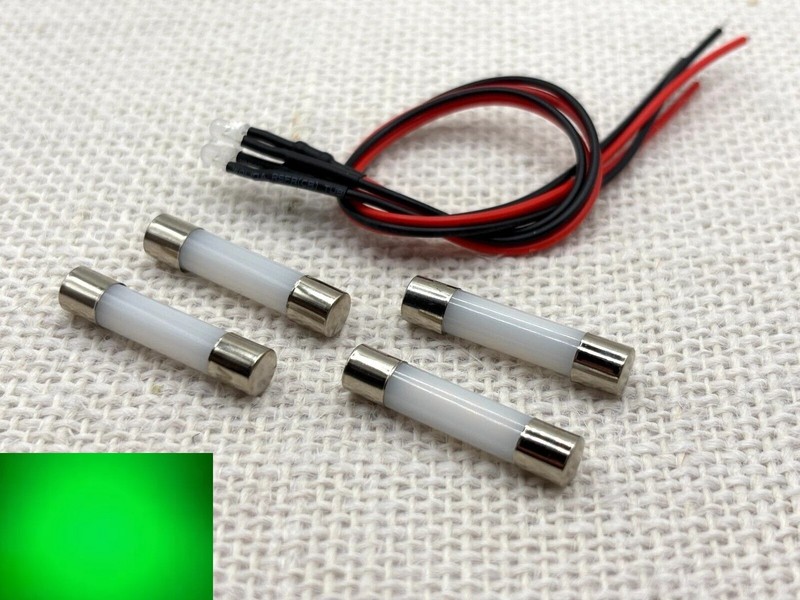 Luxman R-3045 R-3055 R-3030 replacement LED bulb lamp light kit GREEN