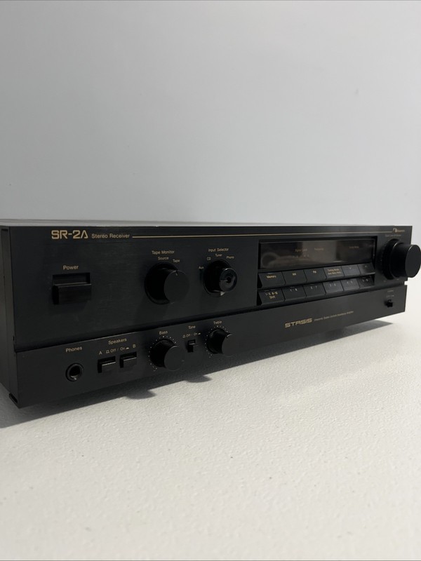 Nakamichi SR-2A Stereo Receiver Stasis Amplifier Audiophile
