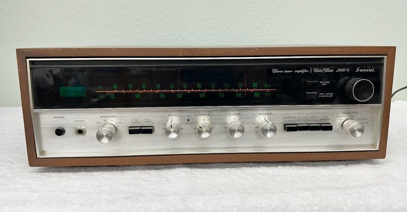 SANSUI 2000X STEREO RECEIVER