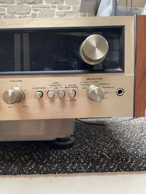 Vtg 70s Pioneer Stereo Receiver Model SX-727. Tested. gallery
